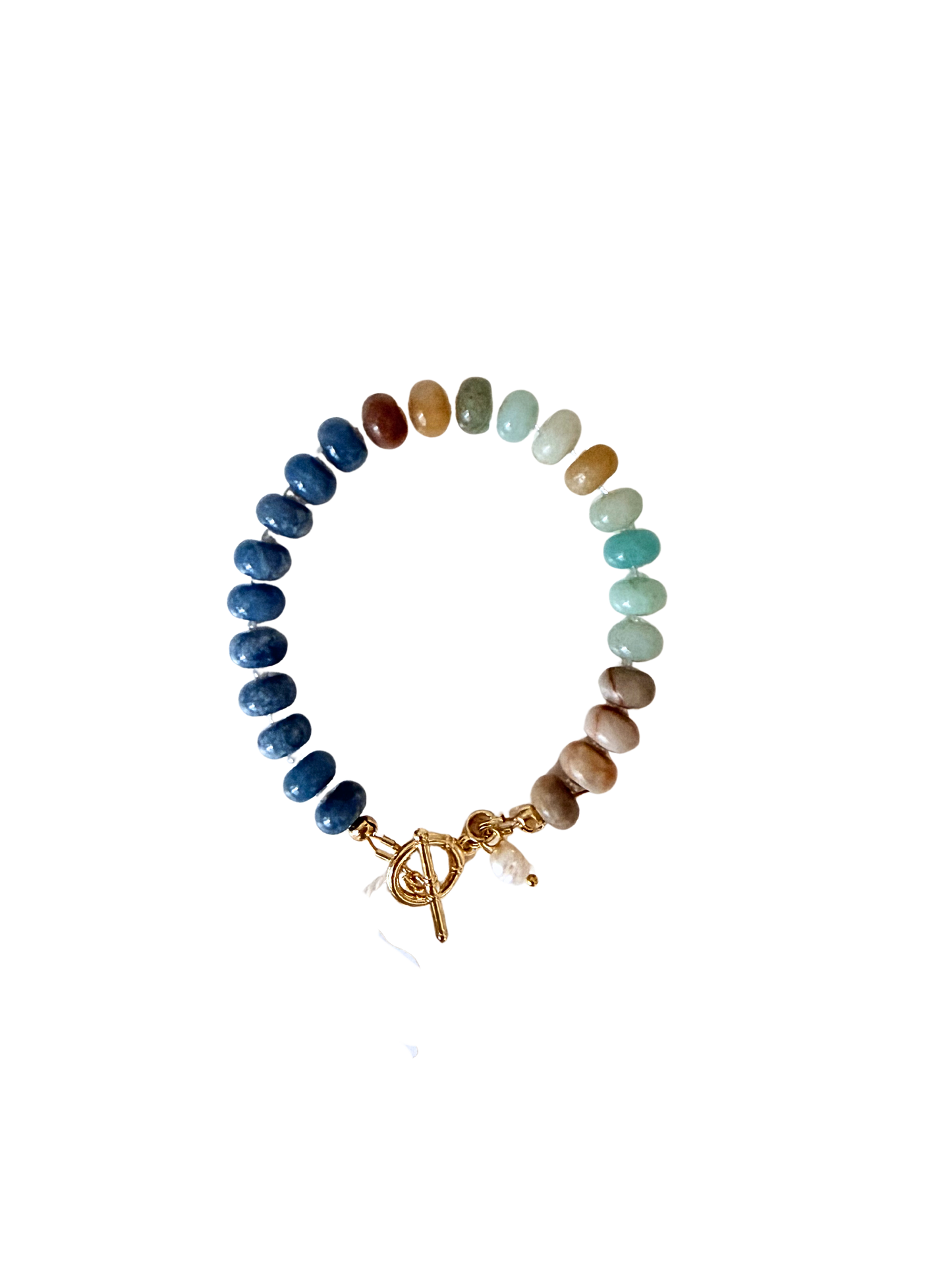 Hidden Pearl Gemstone Bracelet | 5 colors
