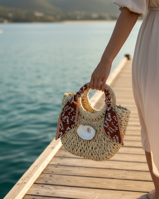 The Dunes | Mini Oyster Wrap Handbag