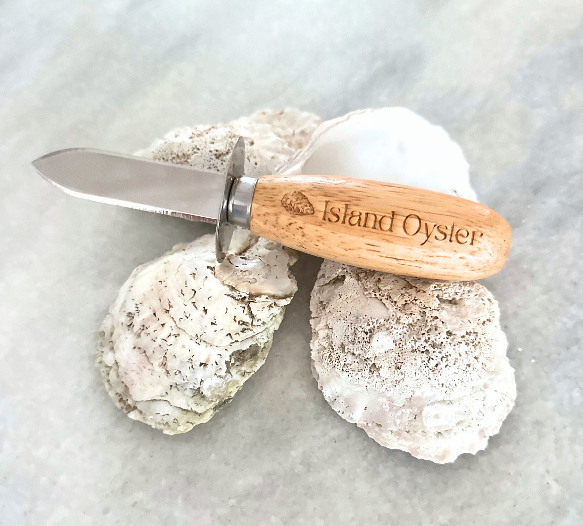 Custom Engraved Wooden Oyster Shucker