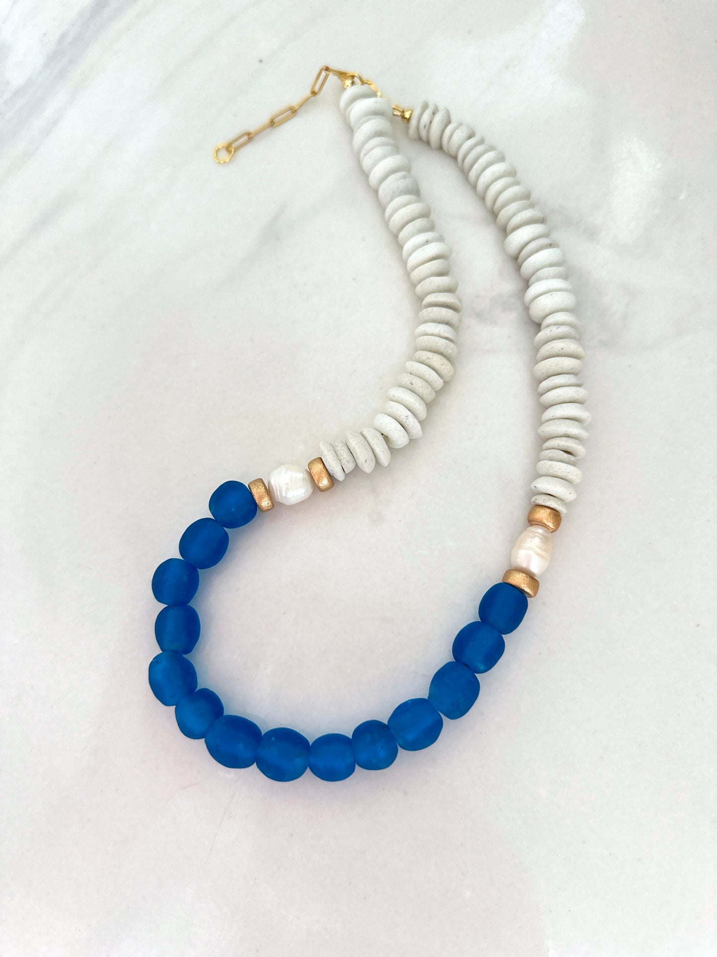 Azul Tide Sea Glass Necklace