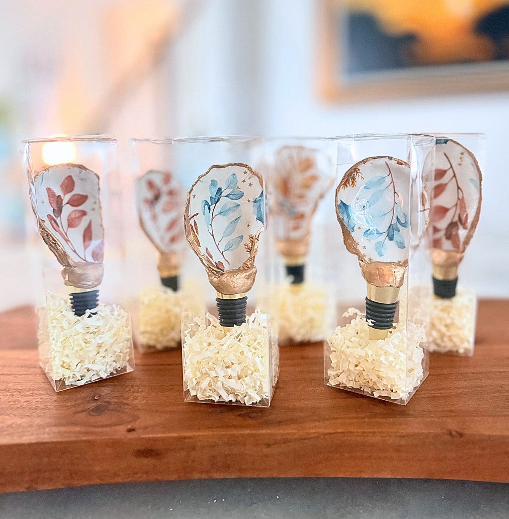Oyster Shell Wine Stopper | Fall