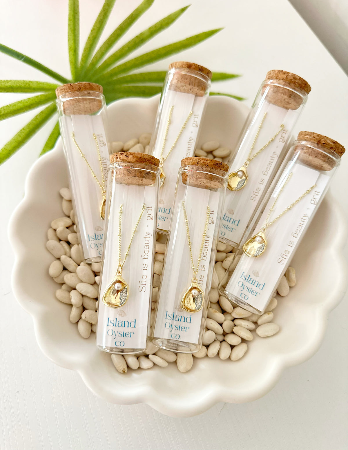Message in a Bottle Necklace | Oyster or Pearl