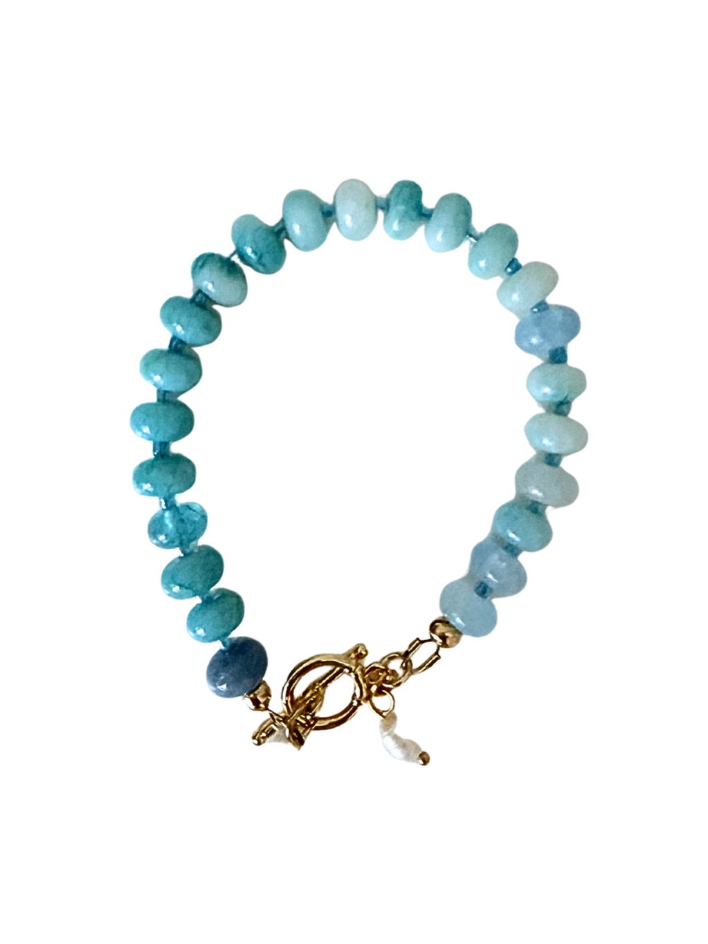 Hidden Pearl Gemstone Bracelet | 5 colors