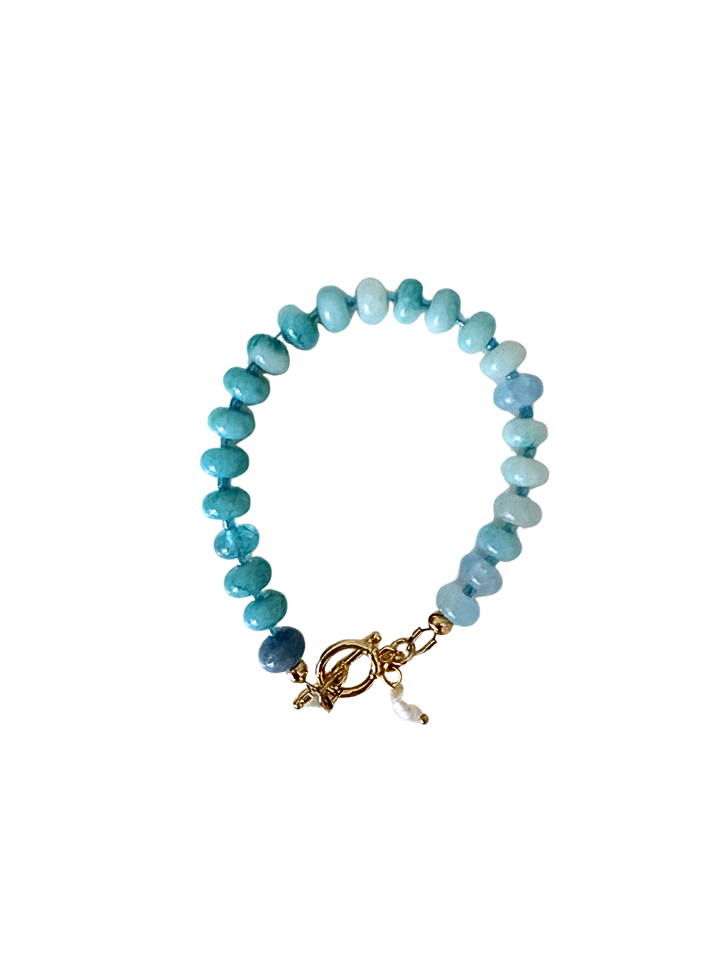 Hidden Pearl Gemstone Bracelet | 5 colors