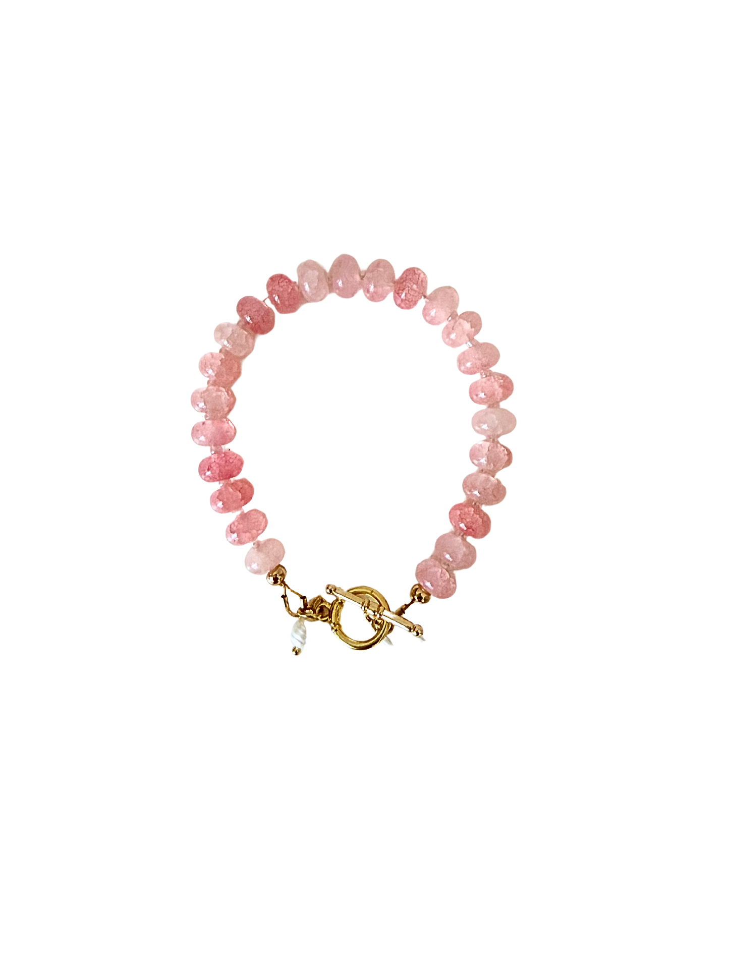 Hidden Pearl Gemstone Bracelet | 5 colors