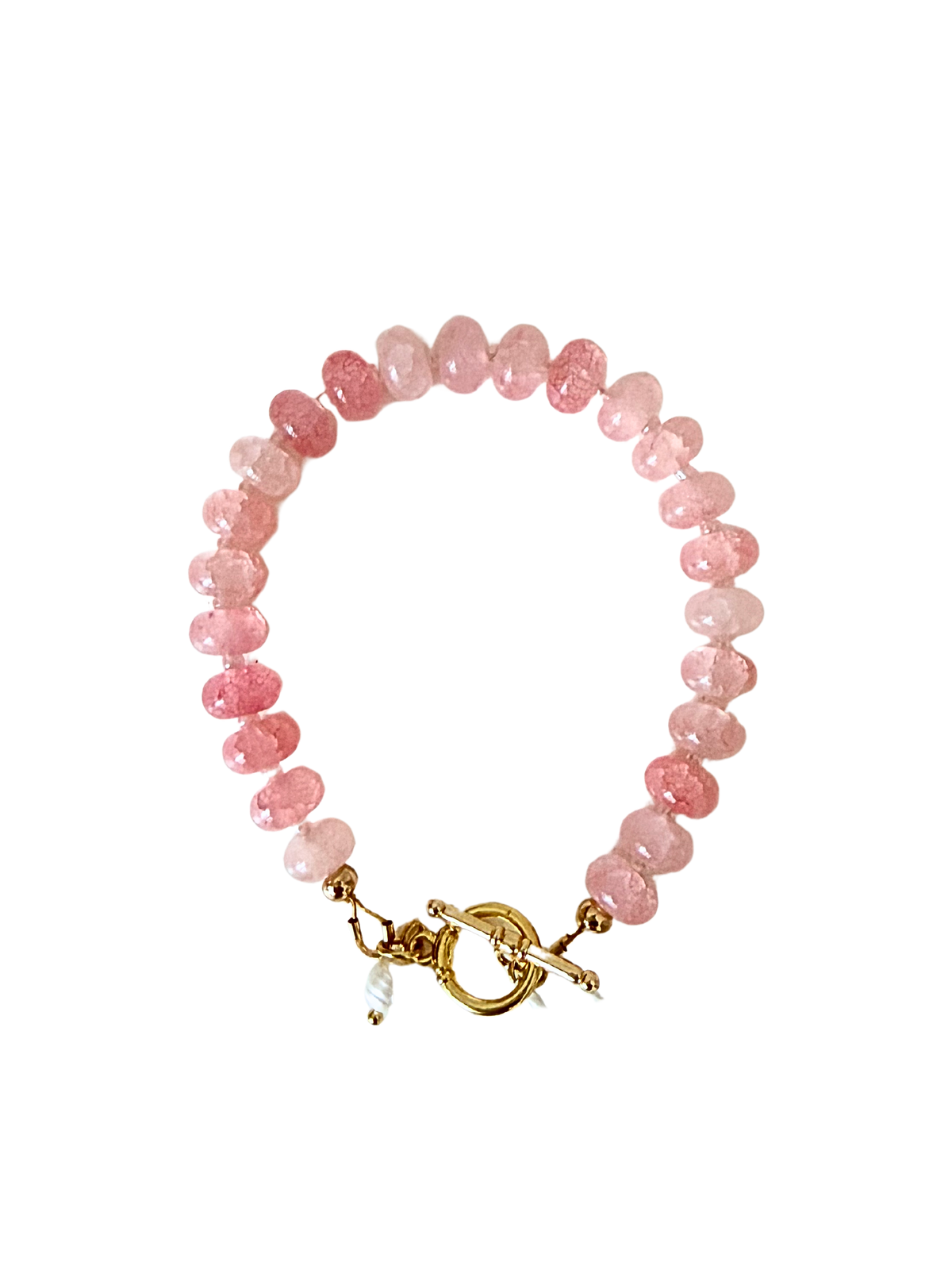 Hidden Pearl Gemstone Bracelet | 5 colors