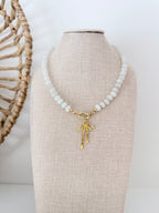 Gemstone Bead Necklace | 12 Colors