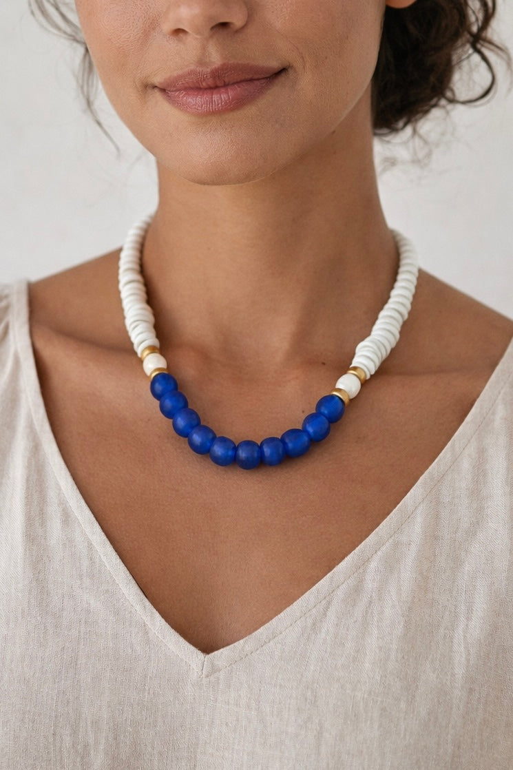 Azul Tide Sea Glass Necklace