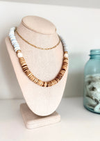 Coconut Breeze Beaded Necklace