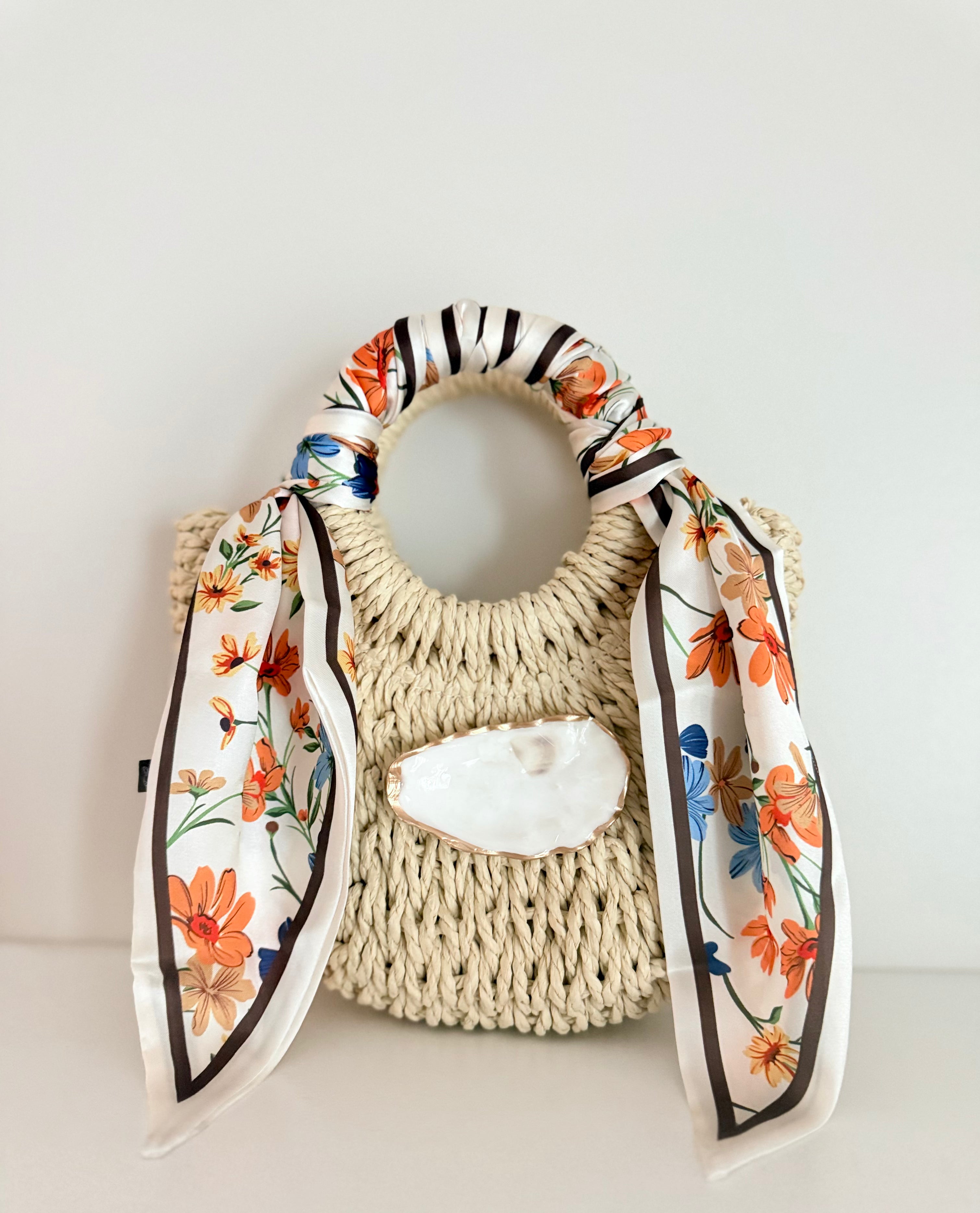 Garden Party | Mini Oyster Wrap Handbag