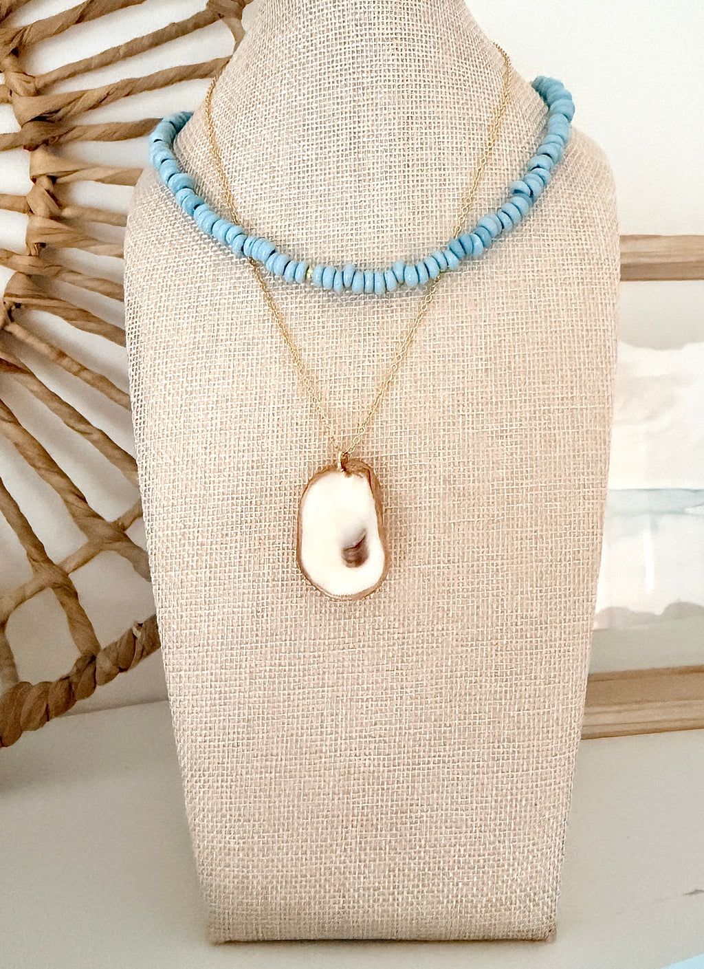 Classic Oyster Shell Necklace