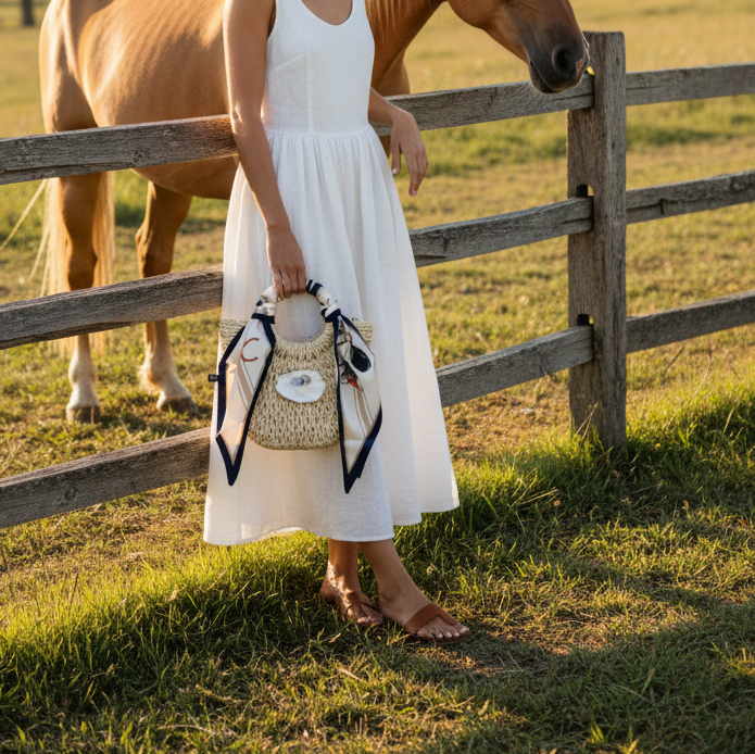 Stampede | Mini Oyster Wrap Handbag