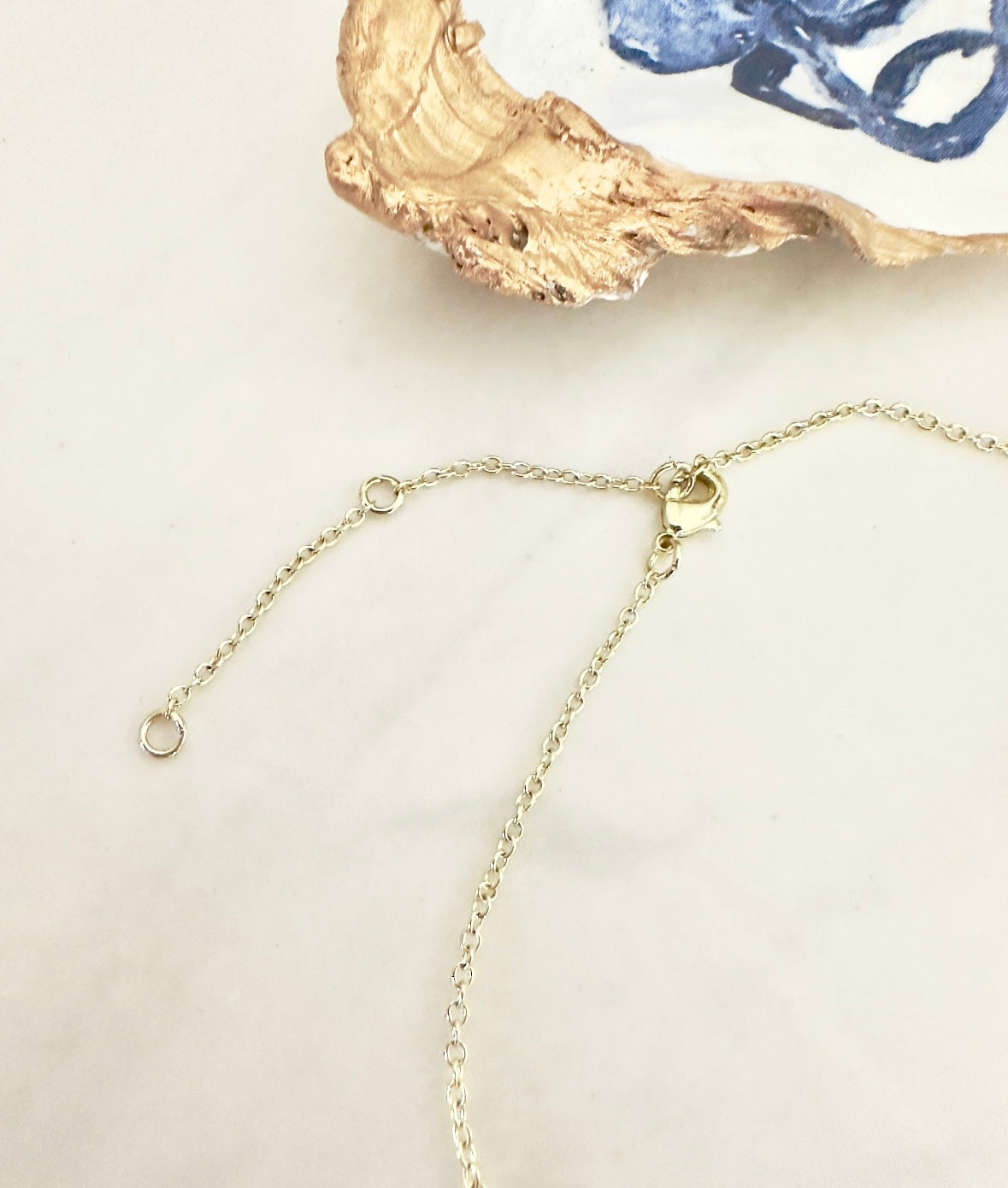 Classic Oyster + Pearl Necklace