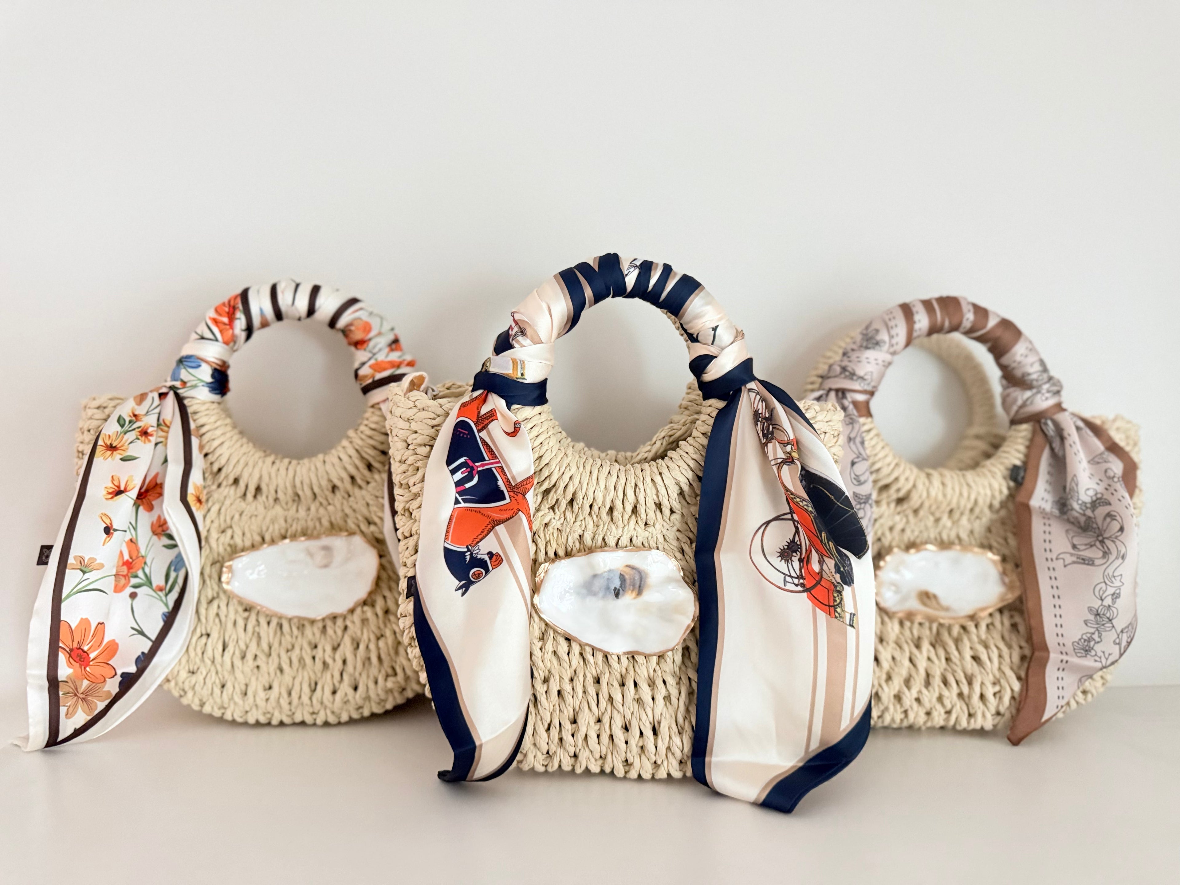 Garden Party | Mini Oyster Wrap Handbag