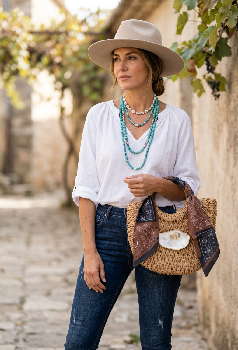 Derby Paisley | Mini Oyster Wrap Handbag