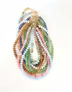 Gemstone Bead Necklace | 12 Colors