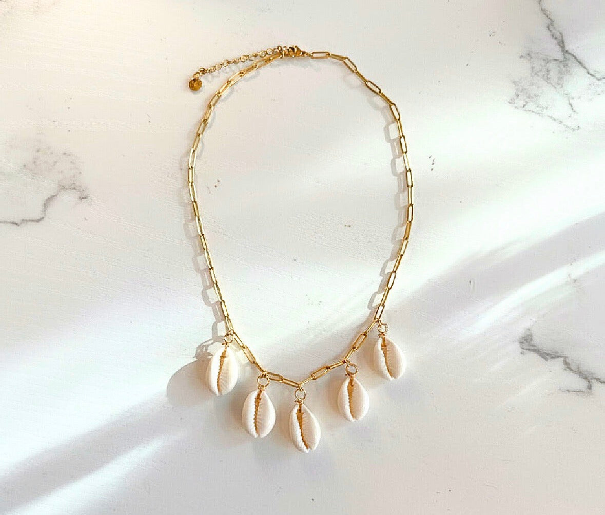 Five Tides Cowrie Necklace