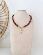 Gemstone Bead Necklace | 12 Colors