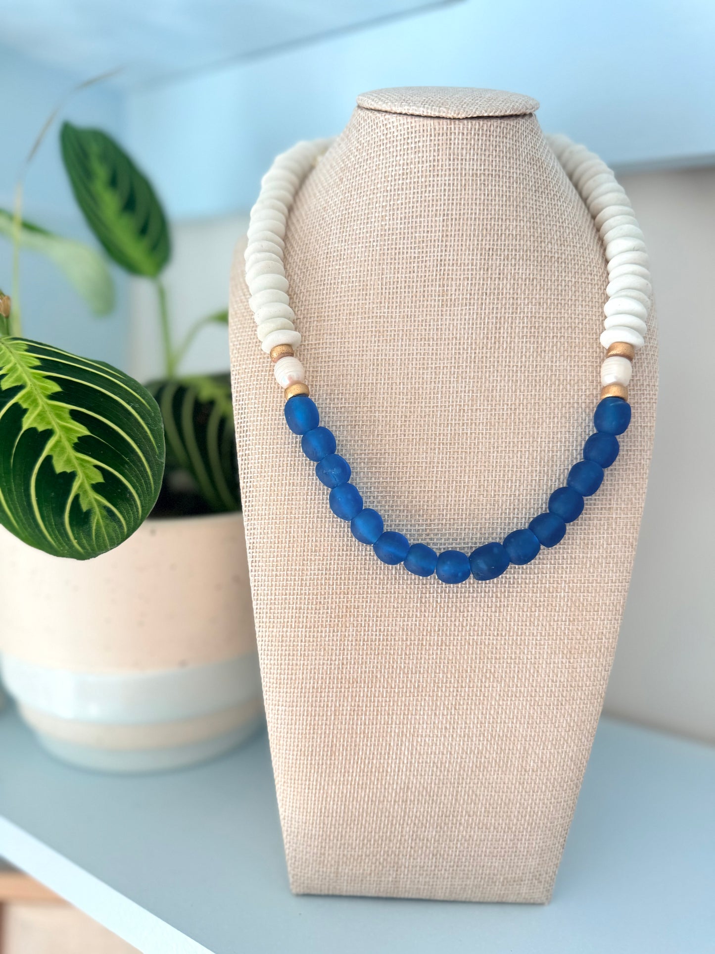 Azul Tide Sea Glass Necklace