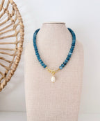 Gemstone Bead Necklace | 12 Colors