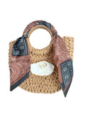 Derby Paisley | Mini Oyster Wrap Handbag