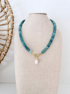 Gemstone Bead Necklace | 12 Colors
