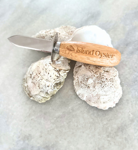 Custom Engraved Wooden Oyster Shucker
