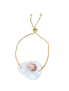 Gold Shell Bolo Bracelets