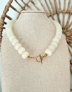 Dockside White Necklace