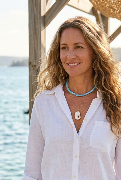Classic Oyster Shell Necklace