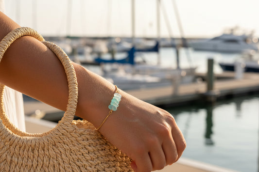 Sea Glass Bolo Bracelets / 3 Styles