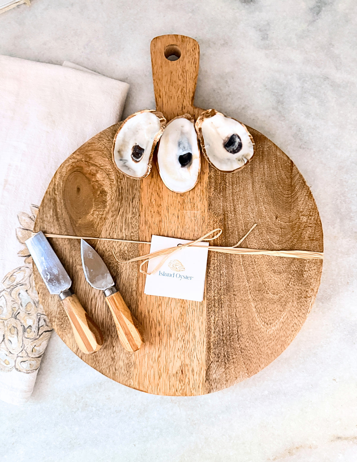 Lowcountry Oyster Serving Board