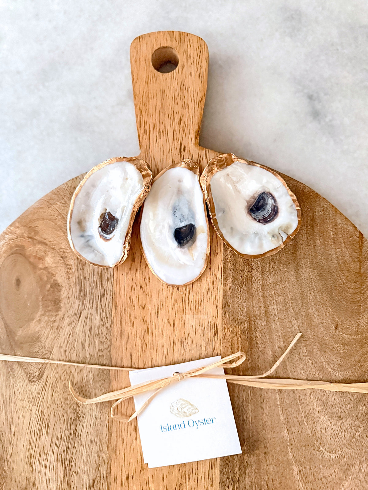 Lowcountry Oyster Serving Board