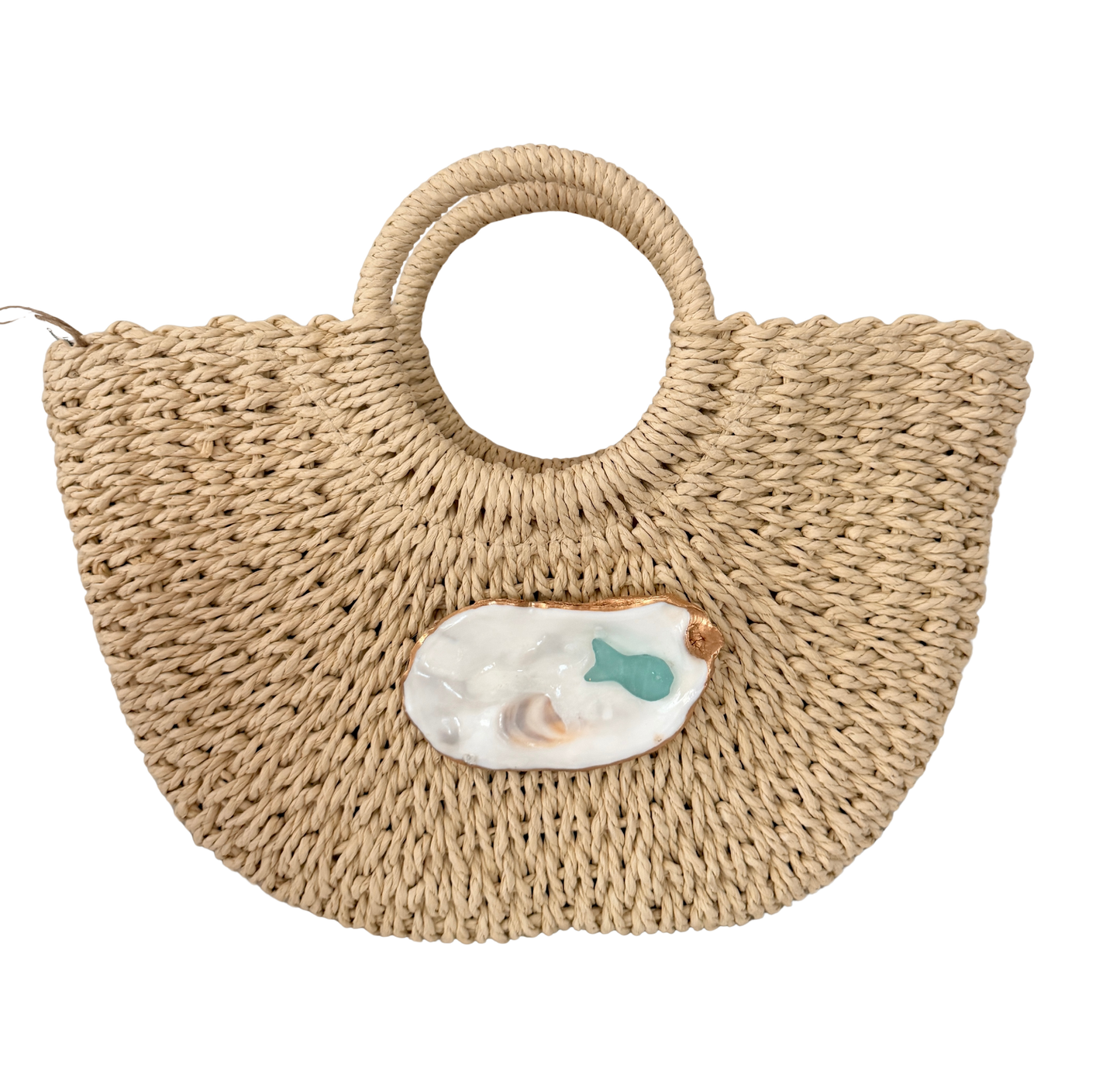 Oyster Lux Tote | White Tide