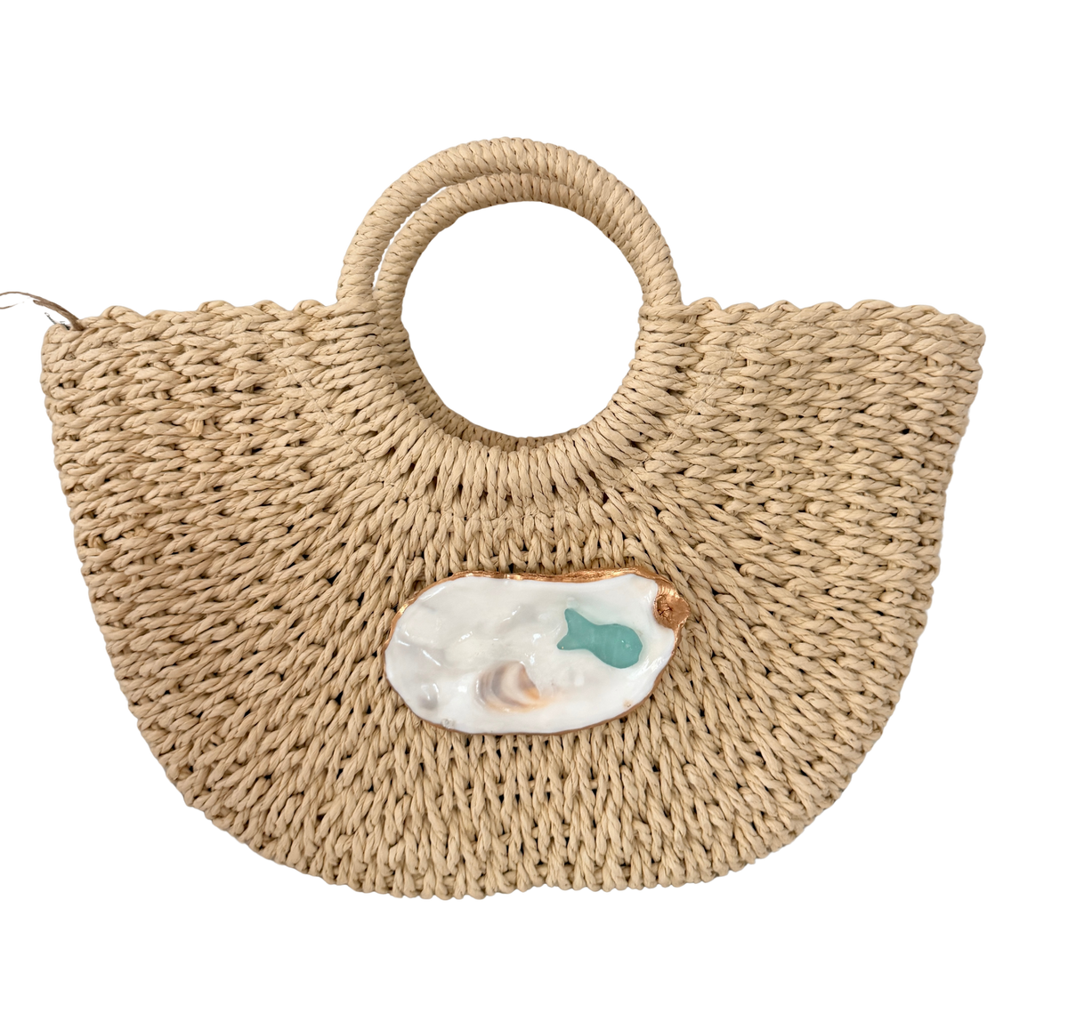 Oyster Lux Tote | White Tide