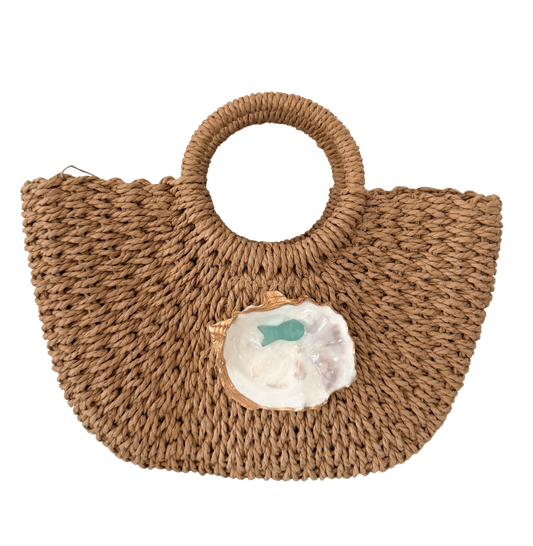Oyster Lux Tote- Drift Sand