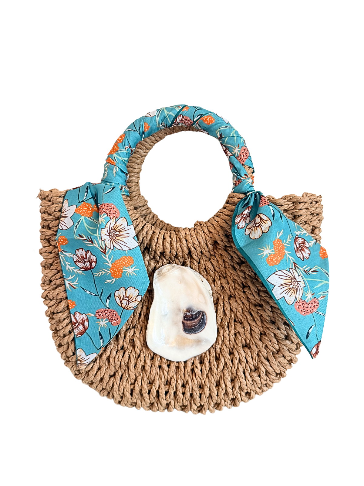 Mini Oyster Wrap Handbag | Sea Bloom
