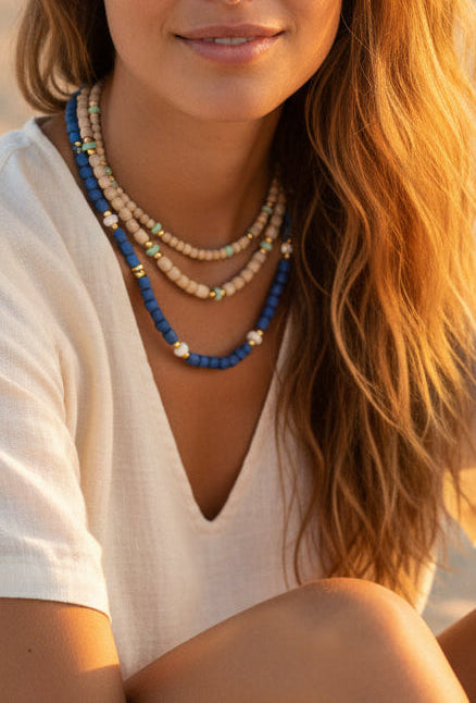 The Cali-Beaded Necklace | 2 colors