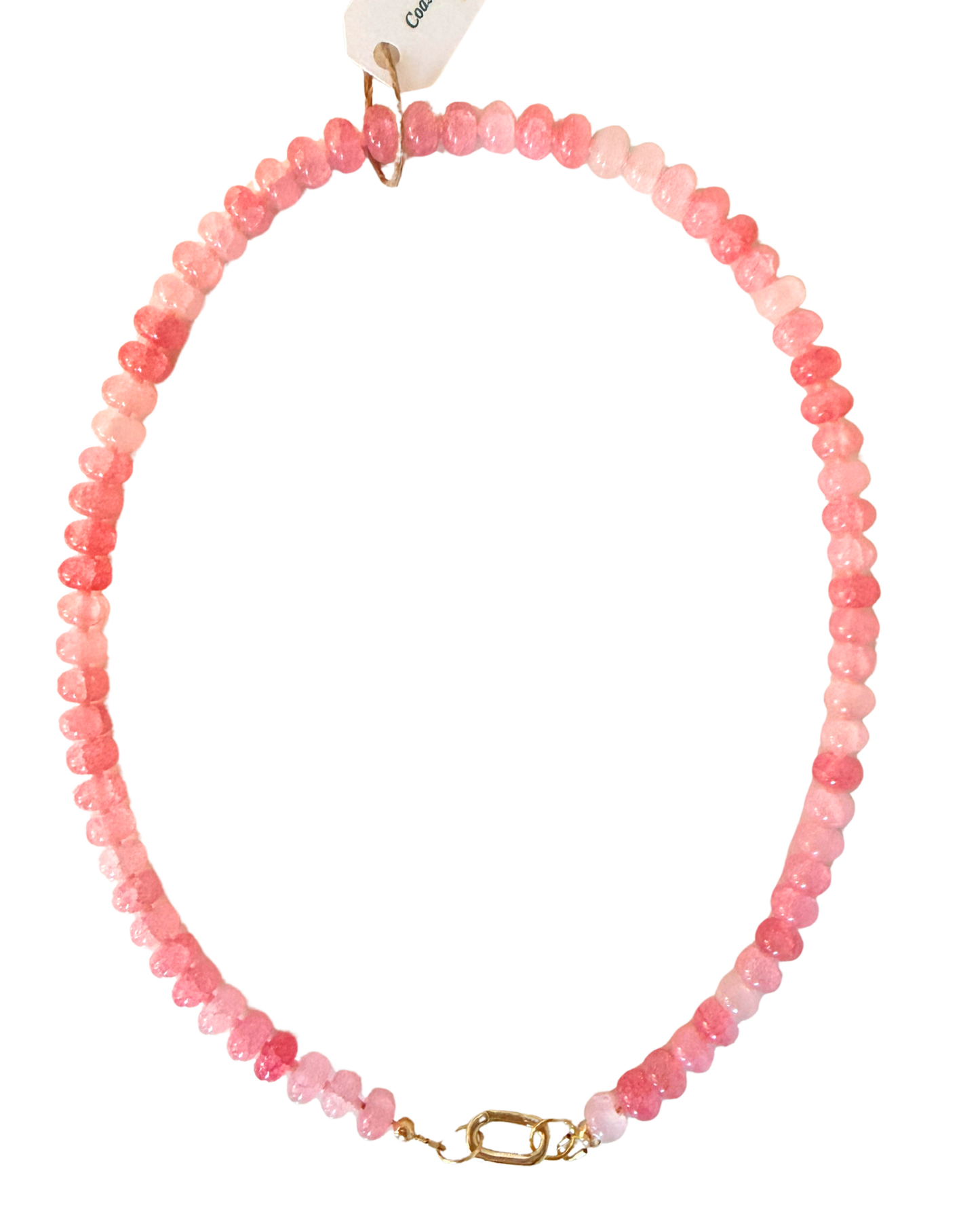 Saltwater Rose | Beaded Gemstone Necklace