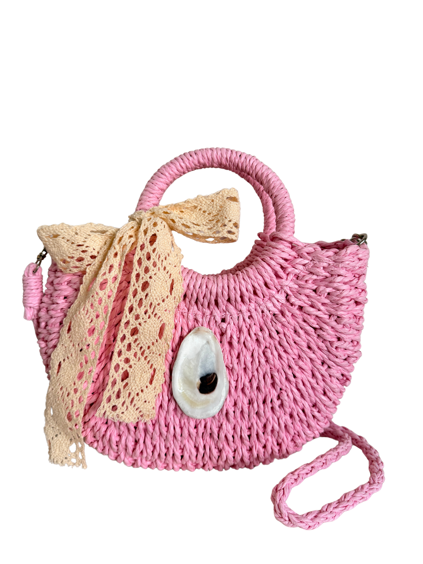 The Oyster Belle Mini Handbag | 2 Shades of Pink