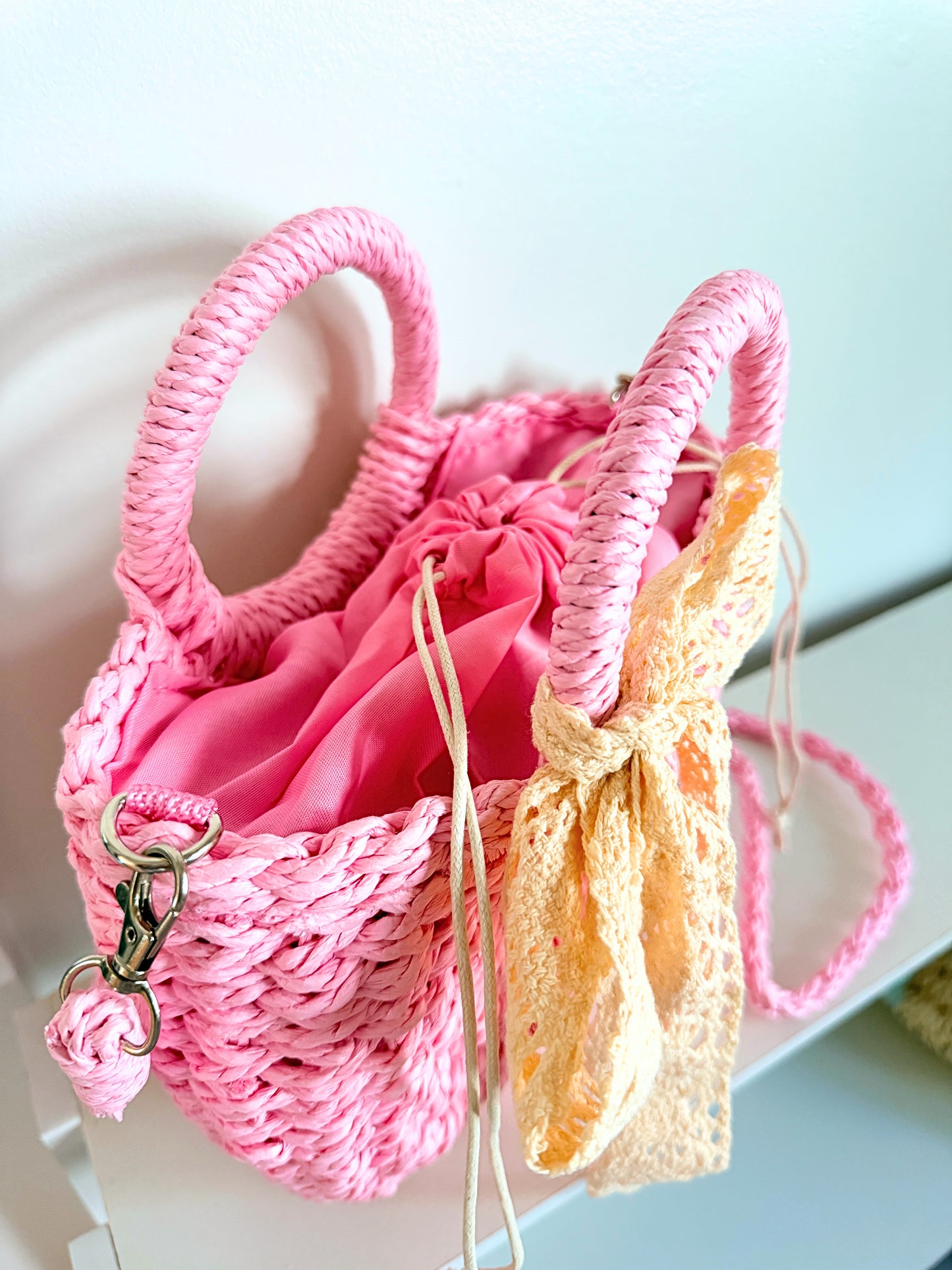 The Oyster Belle Mini Handbag | 2 Shades of Pink