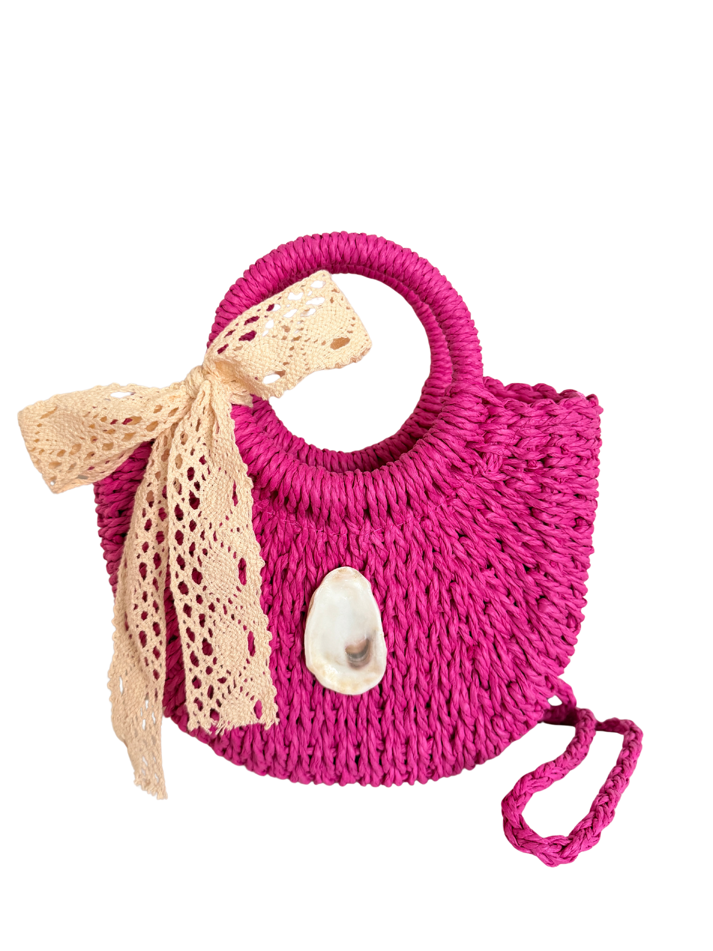 The Oyster Belle Mini Handbag | 2 Shades of Pink