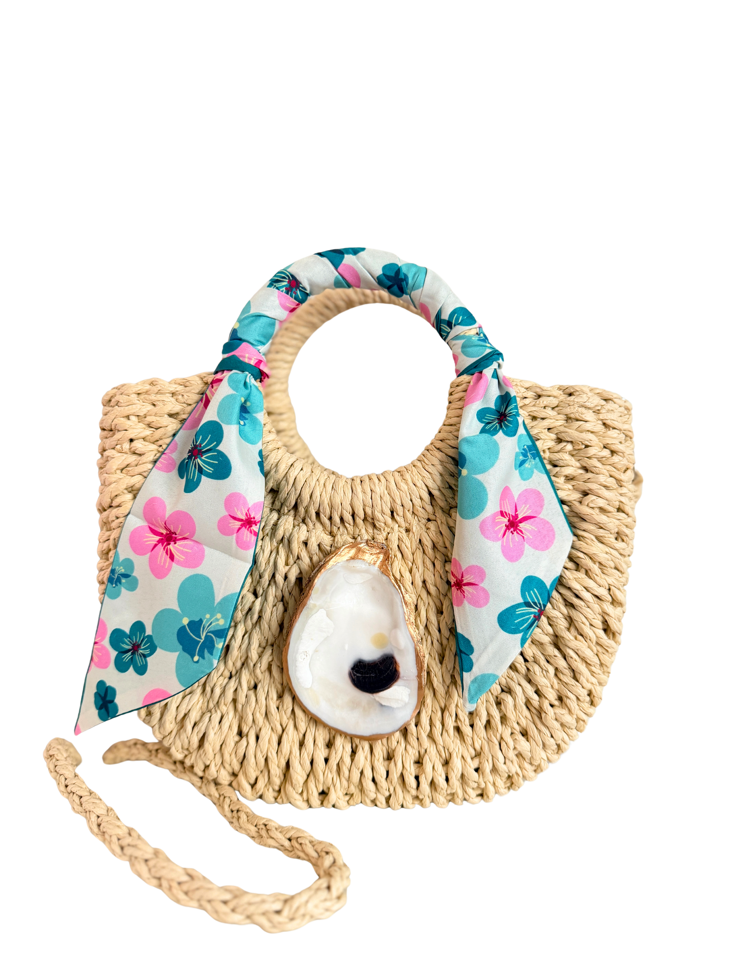 Oyster Wrap Handbag | Ocean Petal
