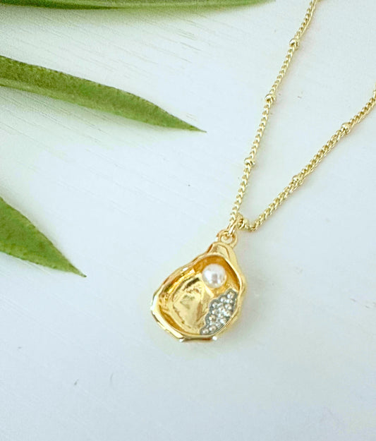 ‘Message in a Bottle’ Necklace | Oyster or Pearl