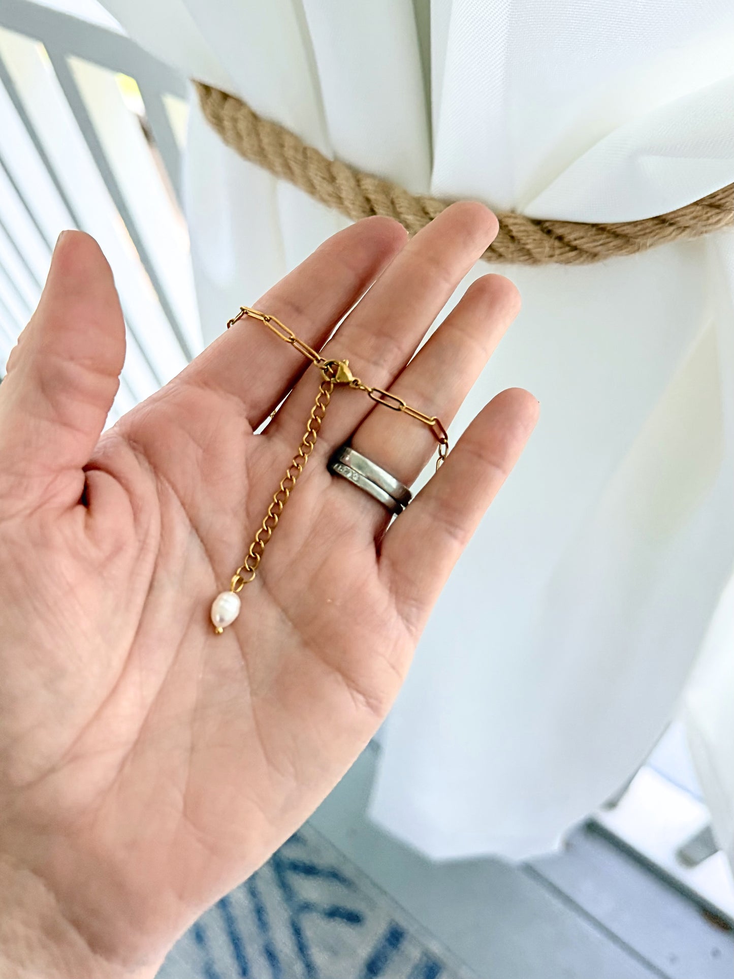 Hidden Pearl Oyster Necklace