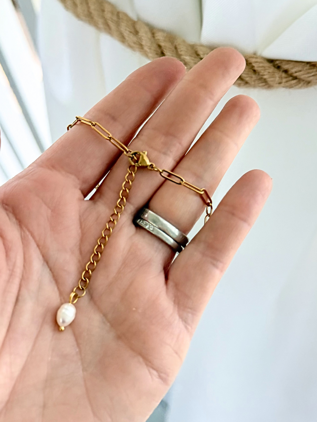 Hidden Pearl Oyster Necklace