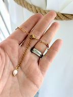 Hidden Pearl Oyster Necklace