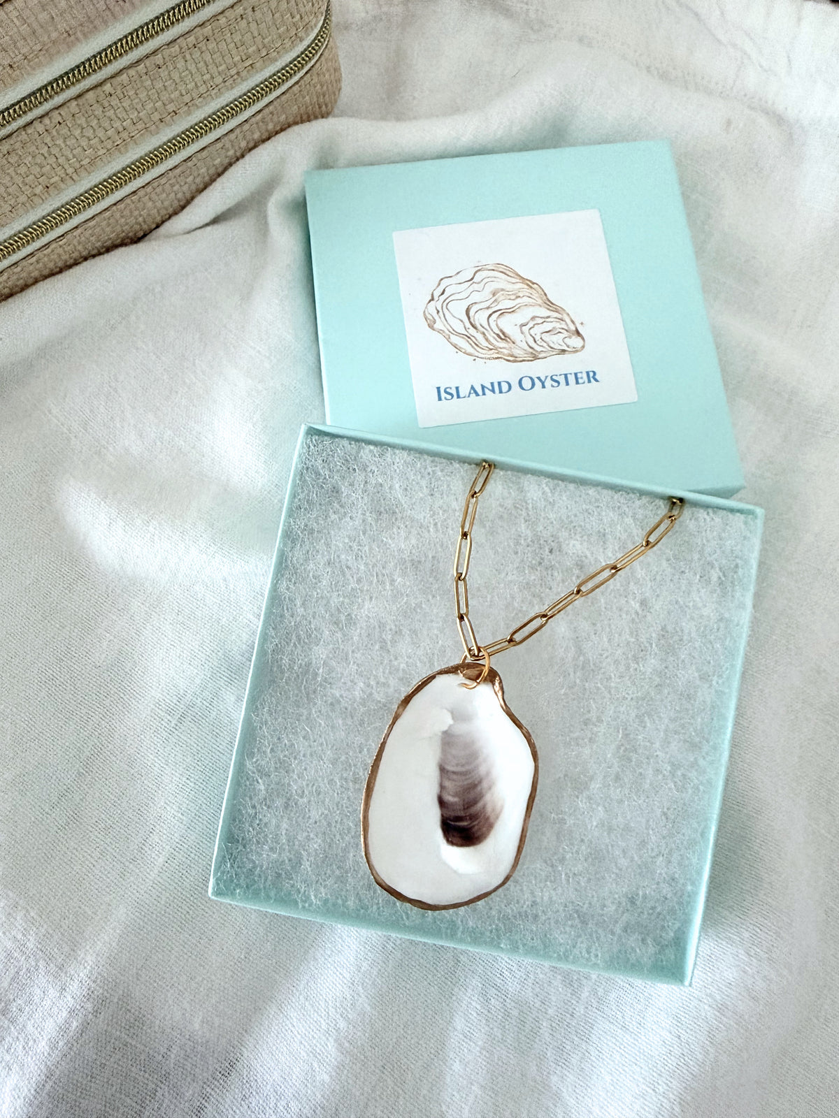 Hidden Pearl Oyster Necklace