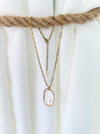 Hidden Pearl Oyster Necklace
