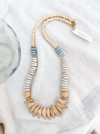 Saltwater Long Beaded Necklace